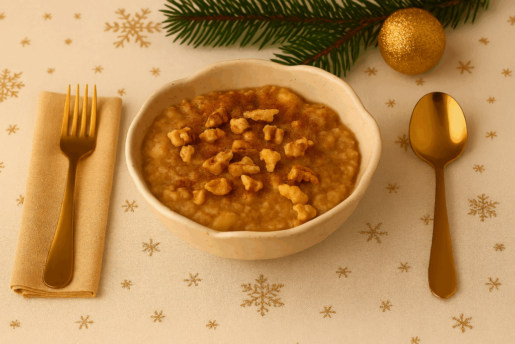 porridge_latte_di_mandorla_mela_cannella